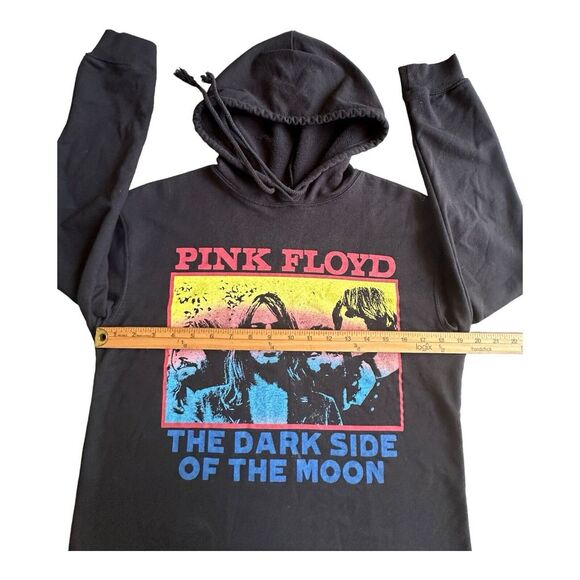 Pink Floyd Dark Side of the Moon Hoodie Sweater Crop Women's X- Small - Picture 8 of 14